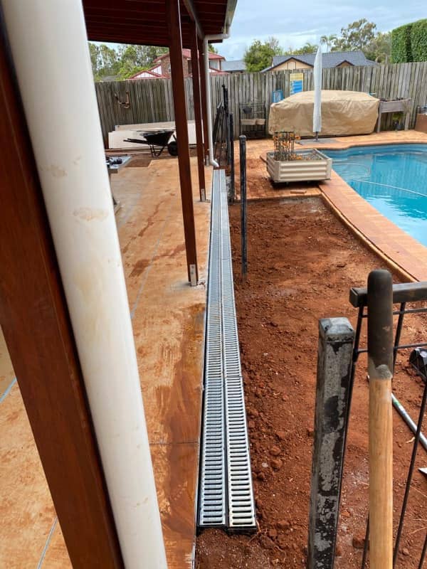 gutter drain plumbing